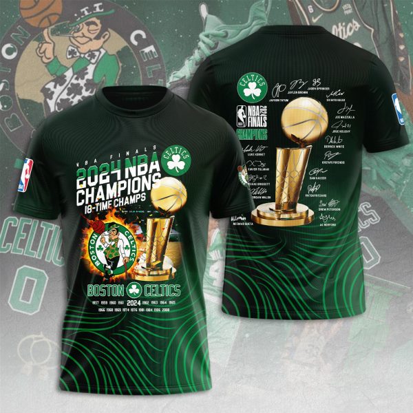 Boston Celtics 3D Apparel - HUANNM 5392