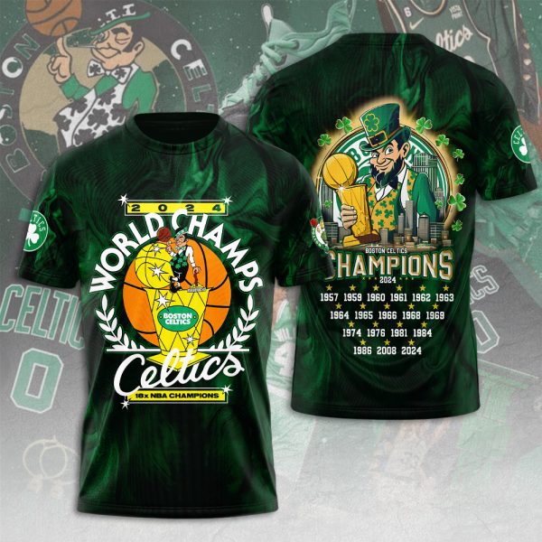 Boston Celtics 3D Apparel - HUANNM 5401