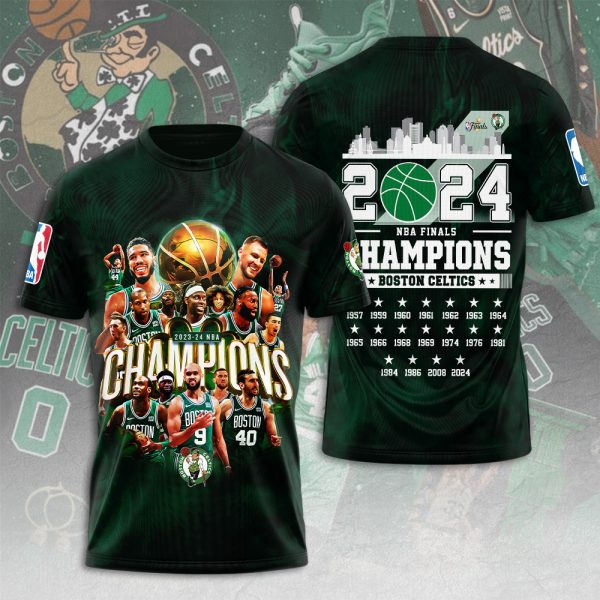 Boston Celtics 3D Apparel - HUANNM 5405