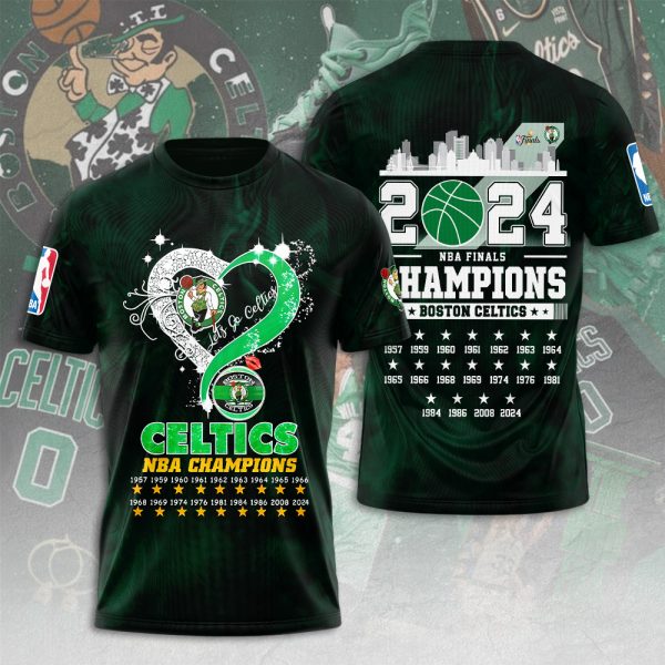 Boston Celtics 3D Apparel - HUANNM 5406