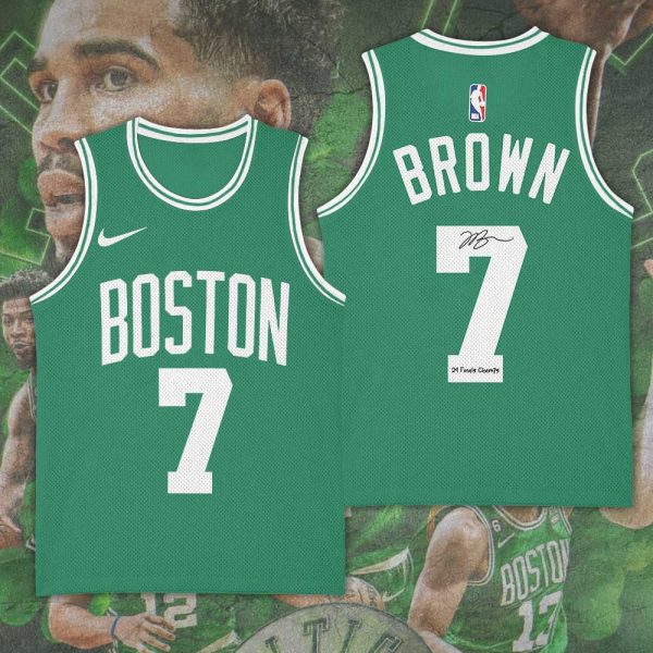 Boston Celtics x Jaylen Brown Basketball Jersey - MAITM 7141