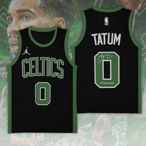 Boston Celtics × Jayson Tatum Basketball Jersey - MAITM 7169