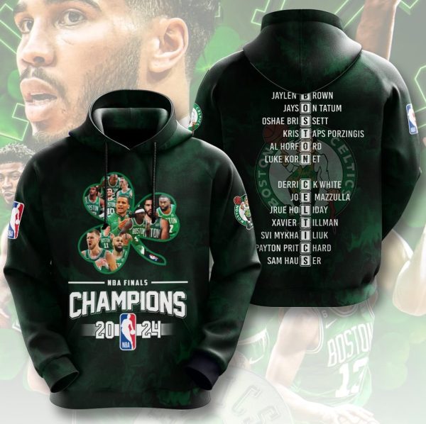 Boston Celtics 3D Apparel - MAITM 7047