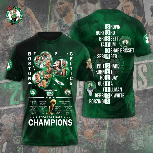 Boston Celtics 3D Apparel - TANTN 6990