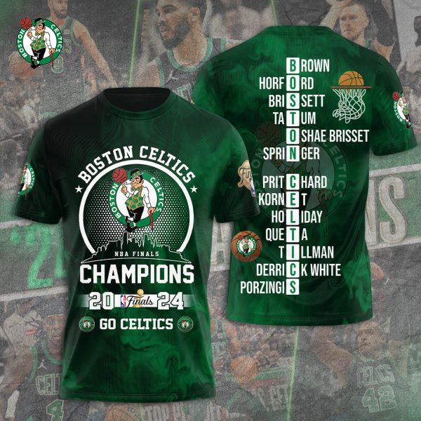 Boston Celtics 3D Apparel - TANTN 6992