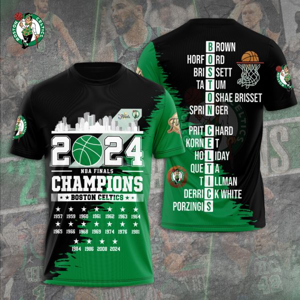 Boston Celtics 3D Apparel - TANTN 6993