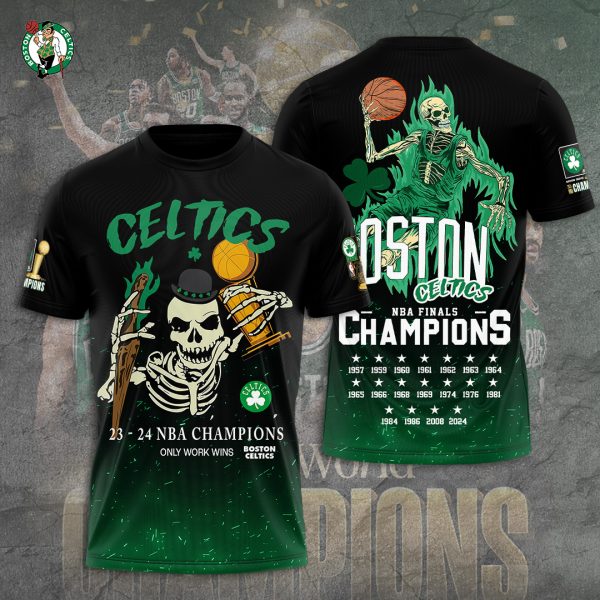 Boston Celtics 3D Apparel - GNE 598