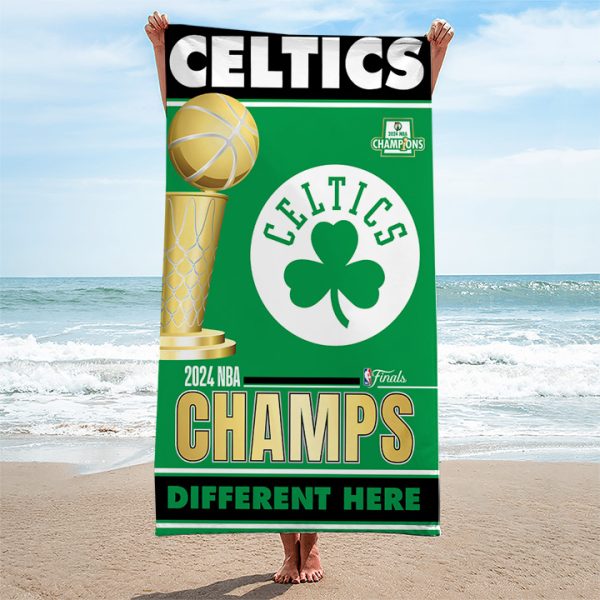 Boston Celtics Rectangle Beach Towel - TANTN 7013