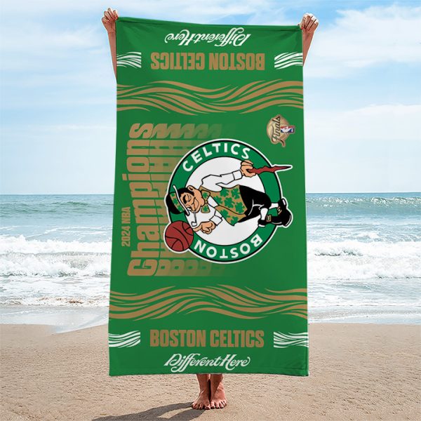 Boston Celtics Rectangle Beach Towel - TANTN 7046