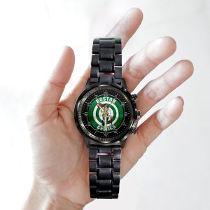 Boston Celtics Black Stainless Steel Watch - GNE 607