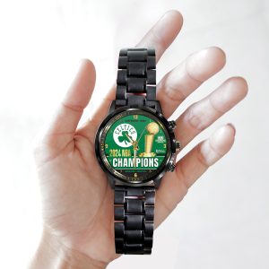 Boston Celtics Black Stainless Steel Watch - TANTN 7051