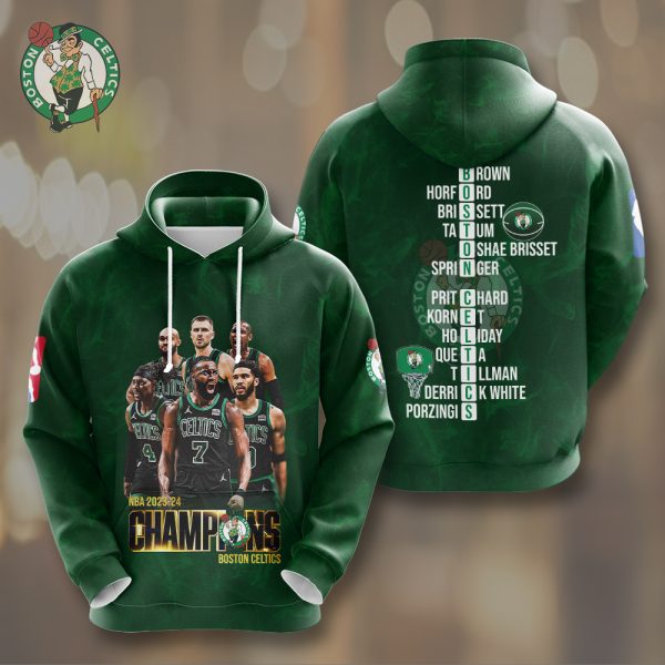 Boston Celtics 3D Apparel - HOATT 5185