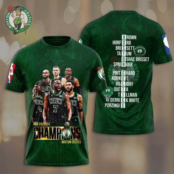 Boston Celtics 3D Apparel - HOATT 5185