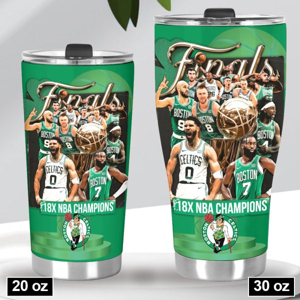 Personalized Boston Celtics Tumbler Cup - GNE 609