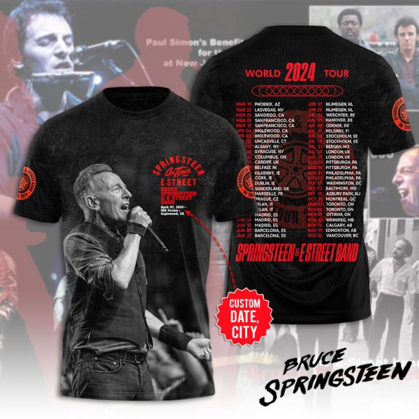 Personalized Bruce Springsteen 3D Apparel - HOATT 5285