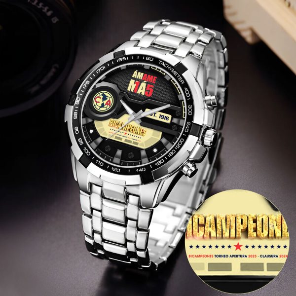 Club América Alloy Quartz Watch - MAITM 6921