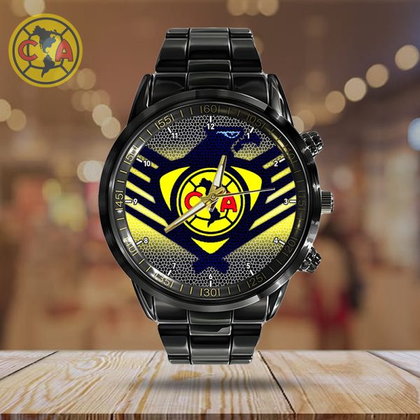 Club América Black Stainless Steel Watch - HOATT 5093