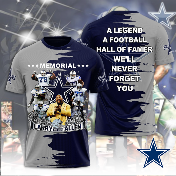 Larry Allen x Dallas Cowboys 3D Apparel - HOATT 5113