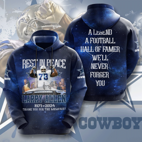 Larry Allen x Dallas Cowboys 3D Apparel - MAITM 6953