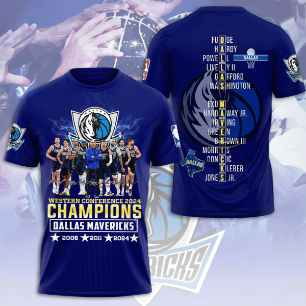 Dallas Mavericks 3D Apparel - MAITM 6936