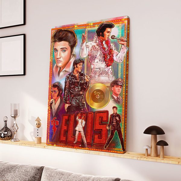 Elvis Presley Canvas - VANDH 2981