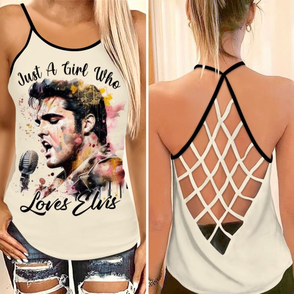 Elvis Presley Criss-Cross Leggings - MAITM 6947