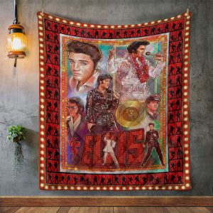 Elvis Presley Quilt Blanket - VANDH 2982