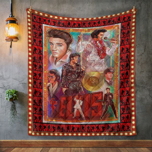 Elvis Presley Quilt Blanket - VANDH 2982