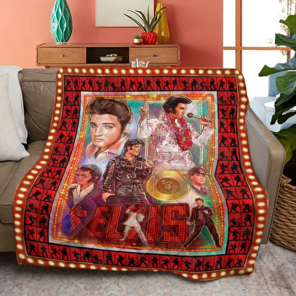 Elvis Presley Quilt Blanket - VANDH 2982