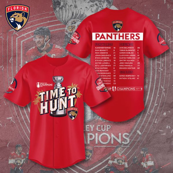 Florida Panthers Baseball Jersey - TANTN 7213