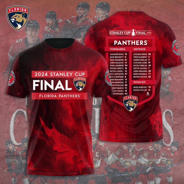 Florida Panthers 3D Apparel - TANTN 6775