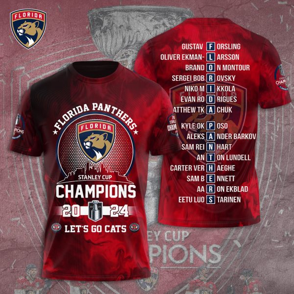 Florida Panthers 3D Apparel - TANTN 7165