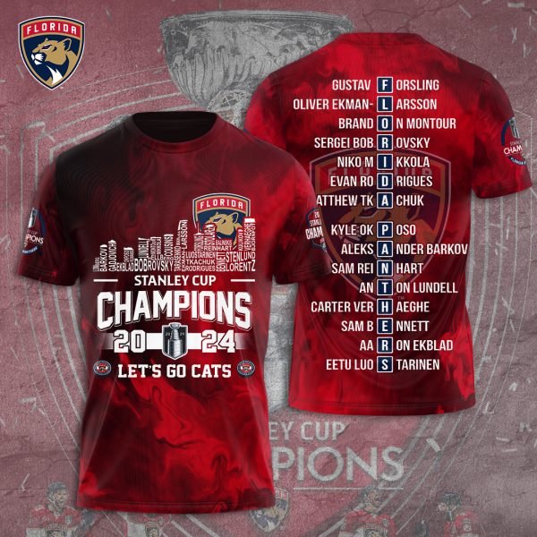 Florida Panthers 3D Apparel - TANTN 7167