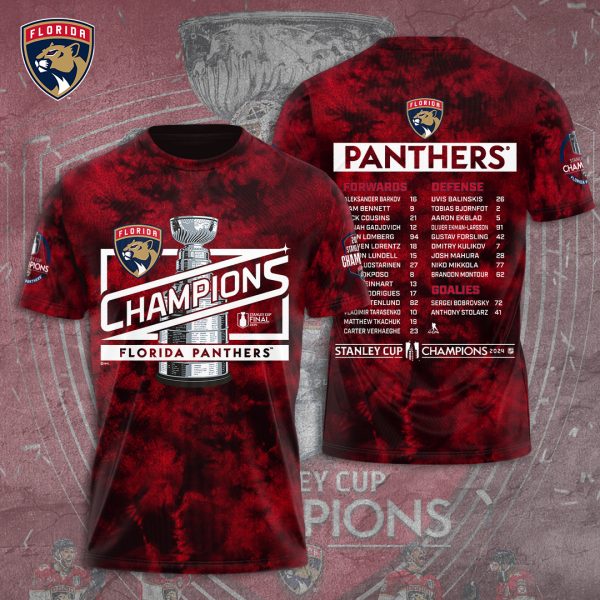 Florida Panthers 3D Apparel - TANTN 7212