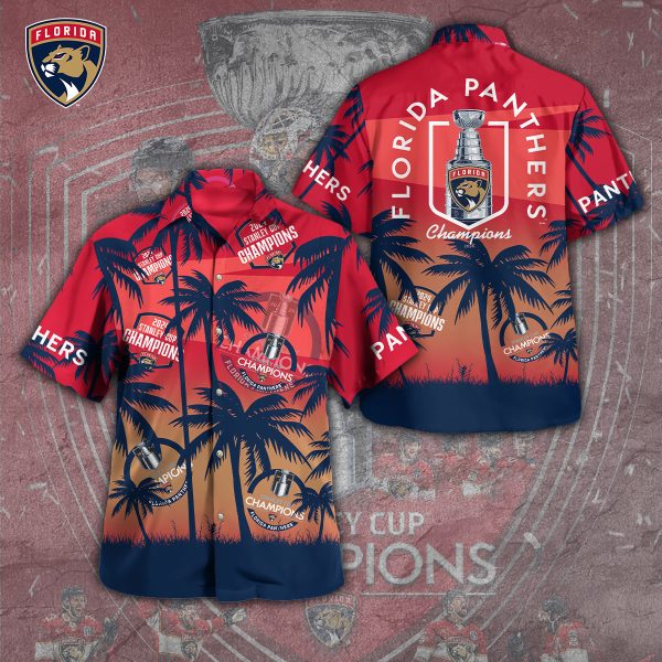 Florida Panthers 3D Hawaii Shirt - TANTN 7178