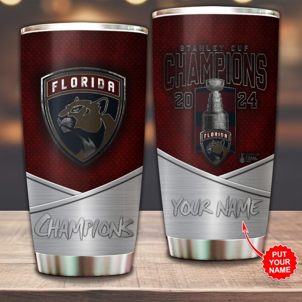 Personalized Florida Panthers Tumbler Cup - HOATT 5340