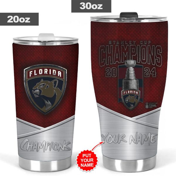 Personalized Florida Panthers Tumbler Cup - HOATT 5340