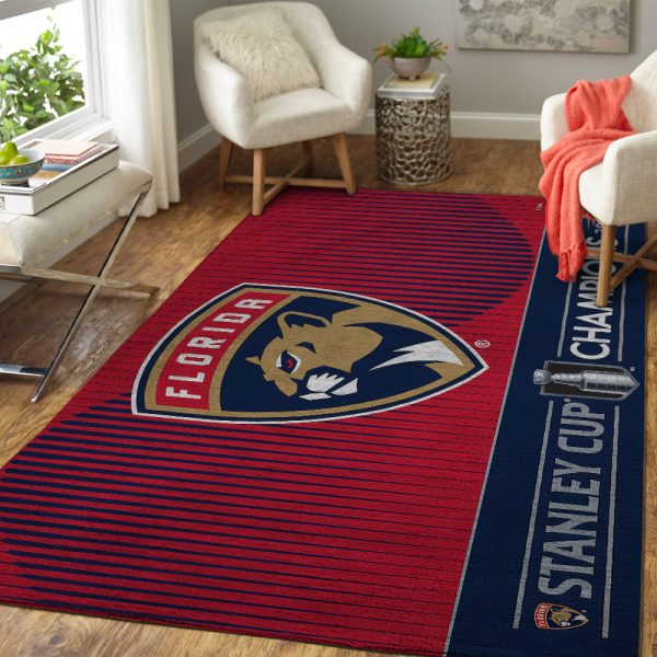 Florida Panthers Rectangular Rug - TANTN 7173