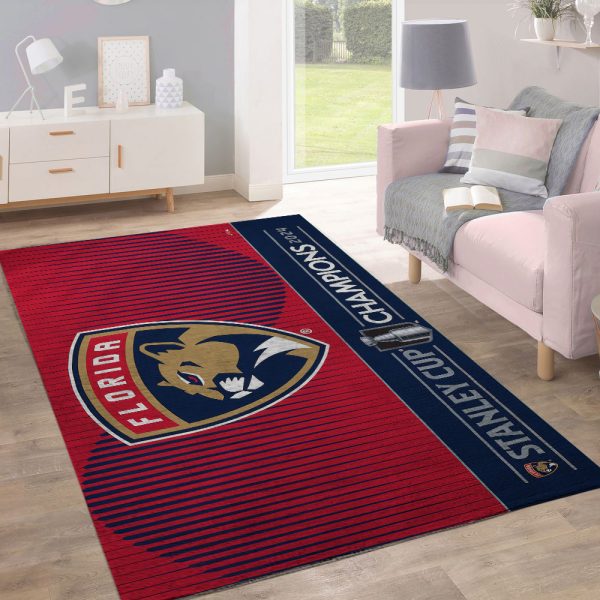 Florida Panthers Rectangular Rug - TANTN 7173