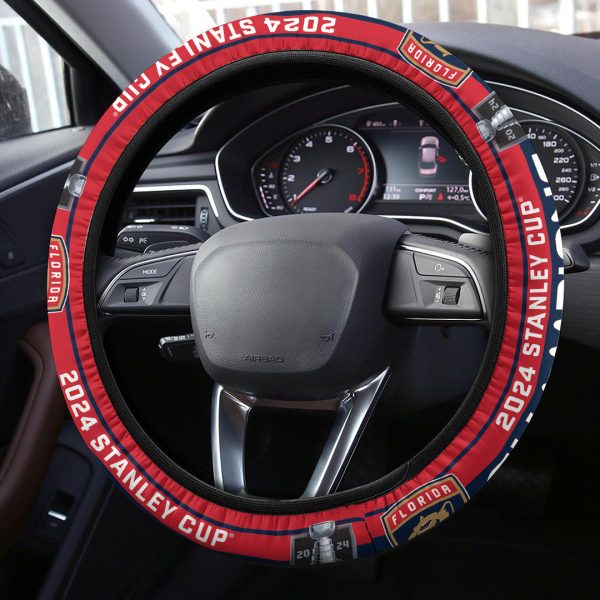 Florida Panthers Steering Wheel Cover - TANTN 7175