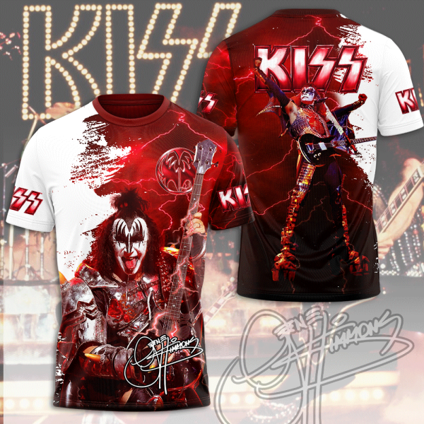 Kiss Band 3D Apparel - MAITM 7034