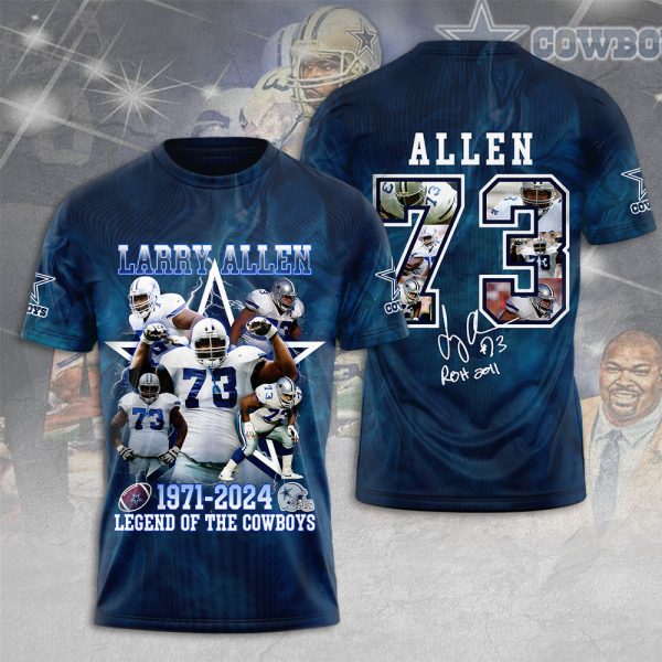 Larry Allen x Dallas Cowboys 3D Apparel - HUANNM 5273