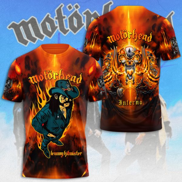 Motörhead Band 3D Apparel - HUANNM 5313