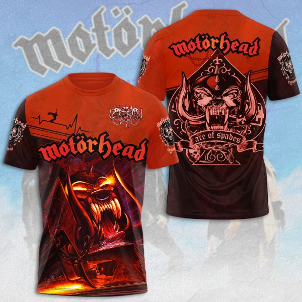 Motörhead Band 3D Apparel - HUANNM 5314