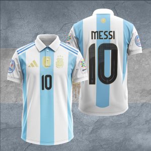 Lionel Messi x Argentina National Football Team 3D Apparel - TANTN 6969