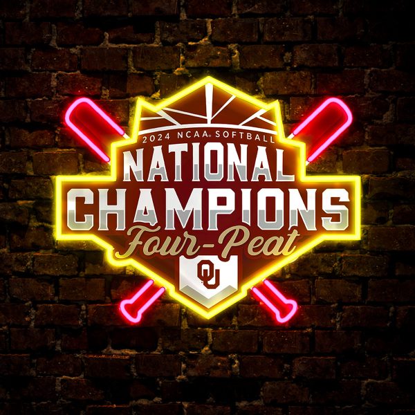 Oklahoma Sooners Women's Softball Custom Led Neon Sign - GNE 571