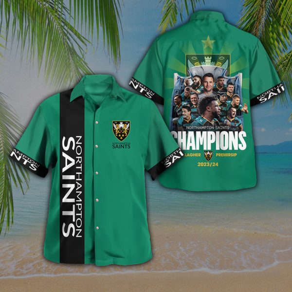 Northampton Saints 3D Hawaii Shirt - HUANNM 5345