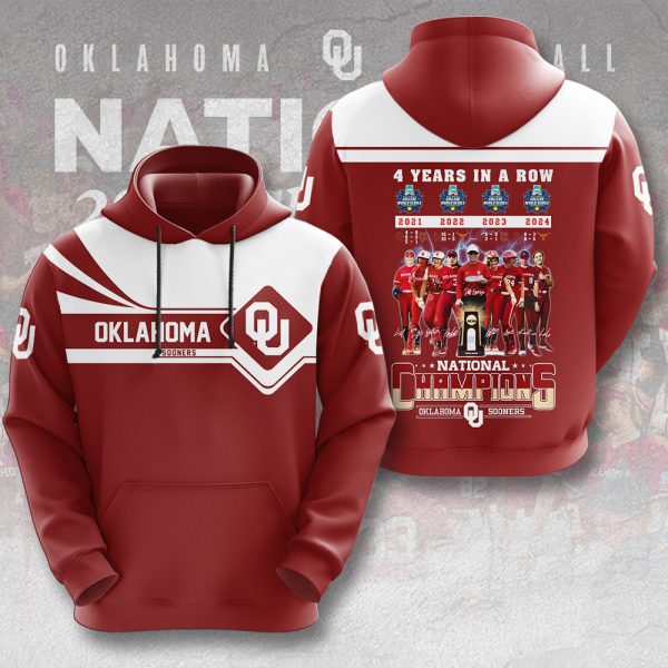 Oklahoma Sooners Women’s Softball 3D Apparel - HUANNM 5329