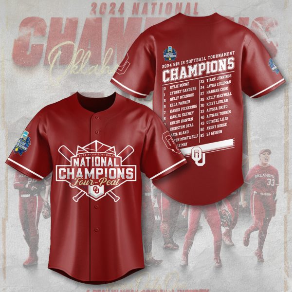 Oklahoma Sooners Women's Softball Baseball Jersey - HUANNM 5354.1