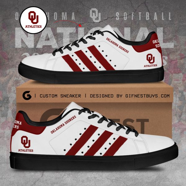 Oklahoma Sooners Women's Softball Custom SS Shoes - HUANNM 5324